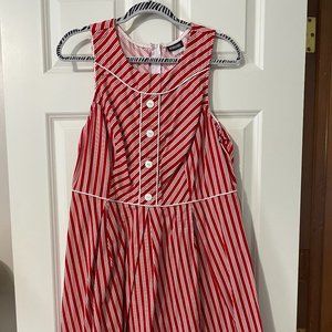 Retrolicious Candy Stripe Dress 1X